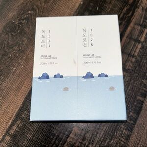 Round Lab 1025 Dokdo Toner and Lotion New